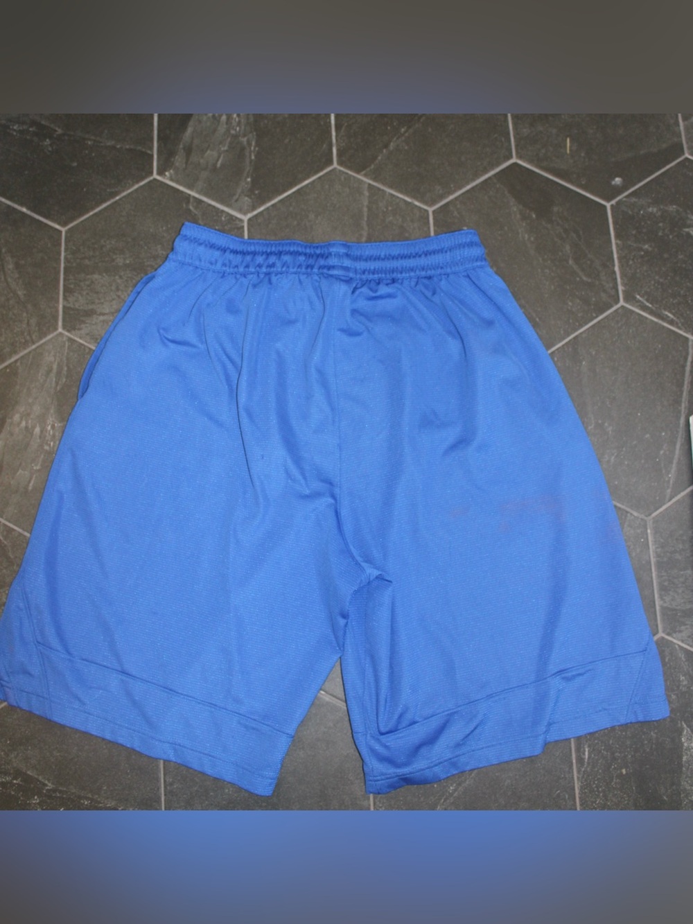 Nike Men’s Dri-FIT Basketball Shorts Blue Size Large READ STAIN - Picture 13 of 13